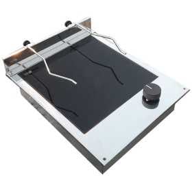 Glassceramic electric hob unit 1 burner 1200W 220V 30x30cm OS5010041
