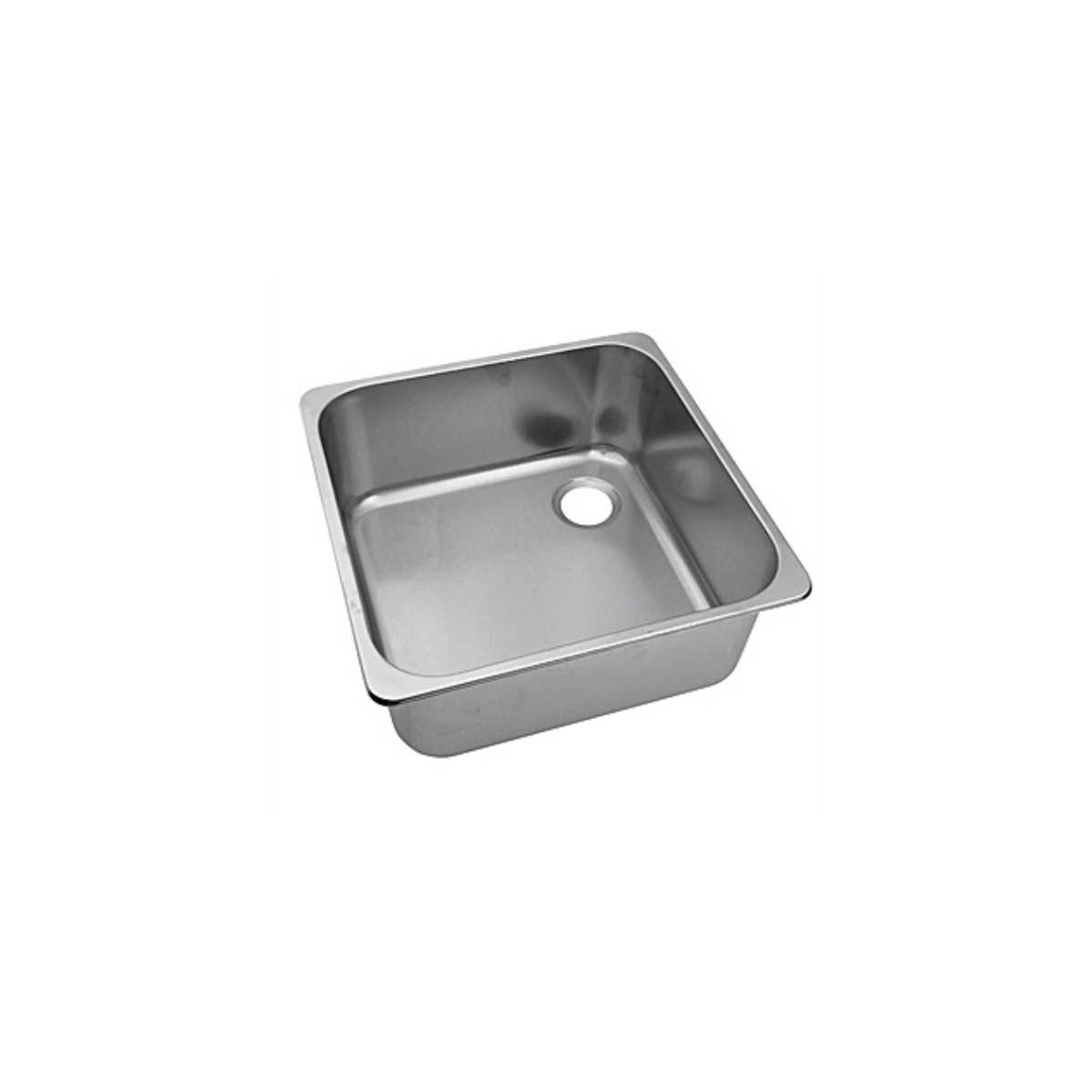 LAVELLO ACCIAIO INOX RETTANGOLARE ESTERNO 32x17 cm - H 15 cm *** SENZA  PILETTA ***