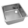 Stainless steel rectangular sink 175x325x150 mm OS5018724