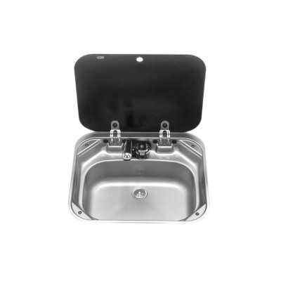 Dometic SMEV stainless steel sink 420x370mm OS5080050