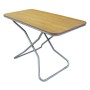 Deluxe teak folding table 60x115xH50-65-75cm TRD1760100
