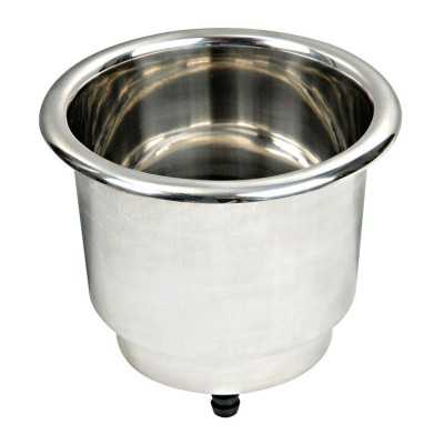 Deluxe stainless steel glass holder 68mm OS4843001