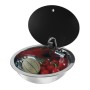 Sink with tinted glass lid 300x330mm OS5018746