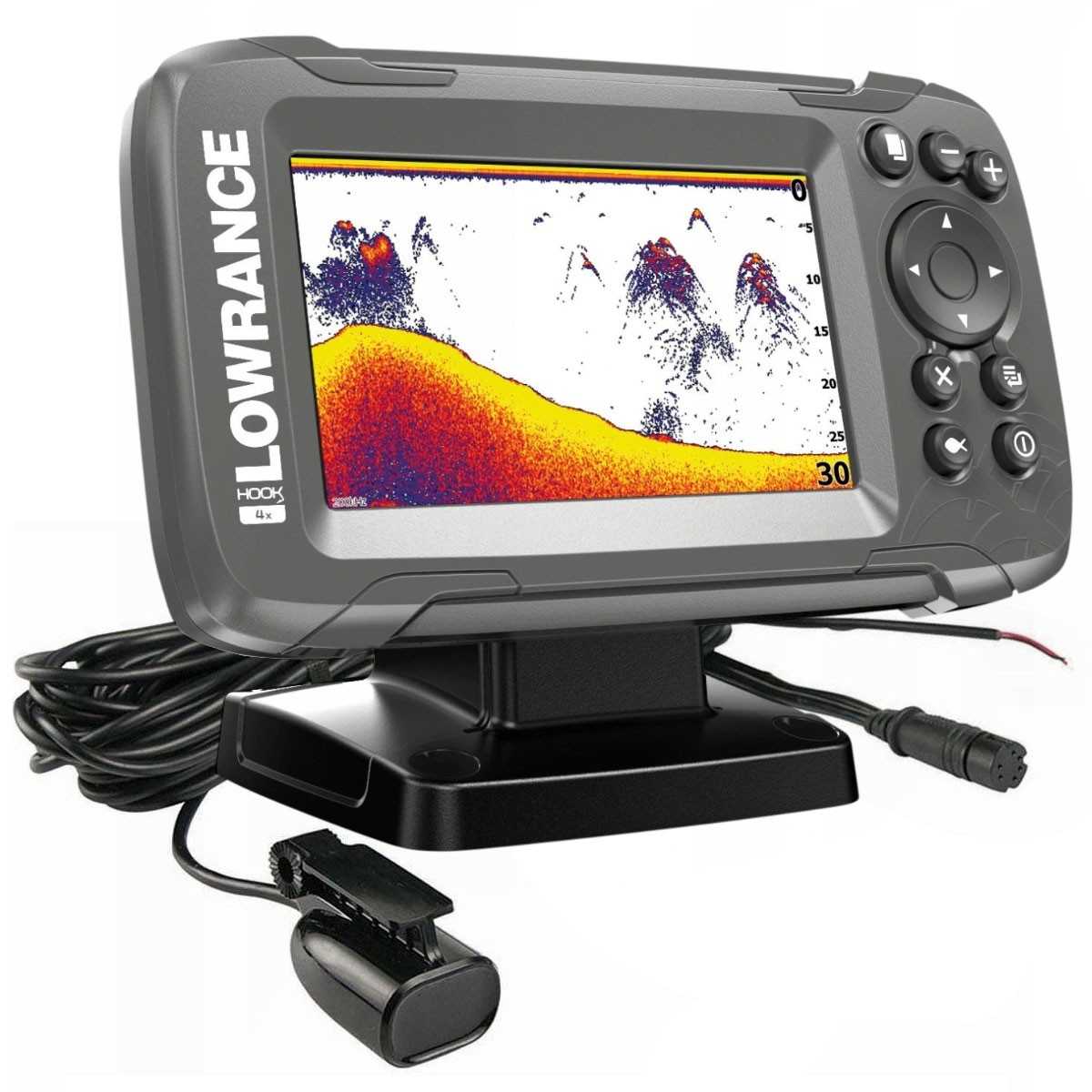 Lowrance Hook2-4x Eco Gps con trasduttore Bullet Skimmer 000-14015-001  62120301