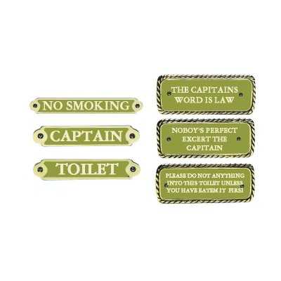 Targhetta in bronzo NO SMOKING 22x3,2cm OS3252501-0%