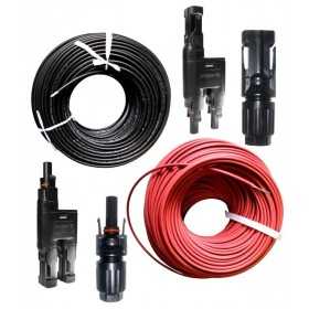 MC4 Connection Kit Cable 4mmq for 2 Solar Panels CB307KITCONN2C MC4 Connection Kit Cable 4mmq for 2 Solar Panels CB307KITCONN2C