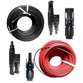 MC4 Connection Kit Cable 6mmq for 2 Solar Panels CB307KITCONN2C10MT MC4 Connection Kit Cable 6mmq for 2 Solar Panels CB307KITCONN2C10MT