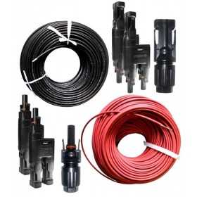 MC4 Connection Kit Cable 4mmq for 3 Solar Panels CB307KITCONN3C MC4 Connection Kit Cable 4mmq for 3 Solar Panels CB307KITCONN3C