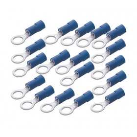 100 piece pack Pre-insulated blue ring terminal for cable 1,5:2,5sqmm Screw D.8mm BF-M 8 ML24527573-100 100 piece pack Pre-insulated blue ring terminal for cable 1,5:2,5sqmm Screw D.8mm BF-M 8 ML24527573-100