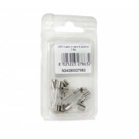 Kit 10 Fusibili in vetro 5A 5x20mm per strumentazione #N24290027853