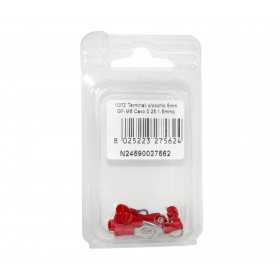 RF-M5 Red terminal with eye for copper cable 0.25:1.5mmq 10PCS N24590027562 RF-M5 Red terminal with eye for copper cable 0.25:1.5mmq 10PCS N24590027562
