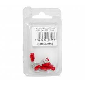 RF-M6 Red terminal with eye for copper cable 0.25:1.5mmq 10PCS N24590027563 RF-M6 Red terminal with eye for copper cable 0.25:1.5mmq 10PCS N24590027563