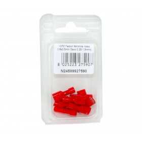 Faston red female connector Tab 2,8x0,5mm Cable 0,25:1,5sqmm 10pcs N24599927590 Faston red female connector Tab 2,8x0,5mm Cable 0,25:1,5sqmm 10pcs N24599927590