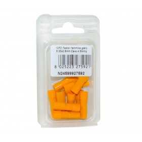 Faston yellow female connector Tab 6.35x0,8mm Cable 4:6sqmm 10pcs N24599927592 Faston yellow female connector Tab 6.35x0,8mm Cable 4:6sqmm 10pcs N24599927592