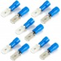 Faston blue male connector Tab 6.35x0,8mm Cable 1.5:2.5sqmm 10pcs N24599927601