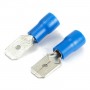 Faston blue male connector Tab 6.35x0,8mm Cable 1.5:2.5sqmm 10pcs N24599927601