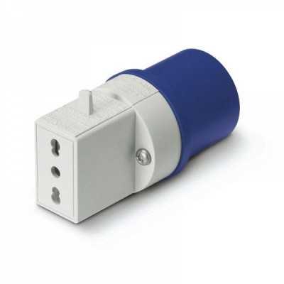 Adapter from 16A male CEE to IT female standard N50523527252
