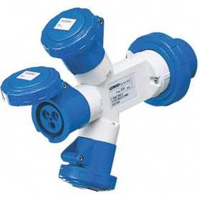 Triple plug outlet adapter 3 pin Industrial socke 16A CEE 220V N50523527254 Triple plug outlet adapter 3 pin Industrial socke 16A CEE 220V N50523527254