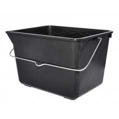 Plastic paint bucket Black Capacity 8lt N714478COL987 Plastic paint bucket Black Capacity 8lt N714478COL987