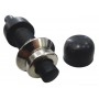 Watertight brass push button black N51324727150