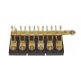 6-Place Terminal Block for glass fuses N51424927451
