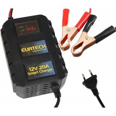 EUR 12V 20A Max Portable Battery Charger 110-240V Cars Motorcycles N52421020866