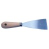 Steel spatula with wood handle L.6cm N714488COL966