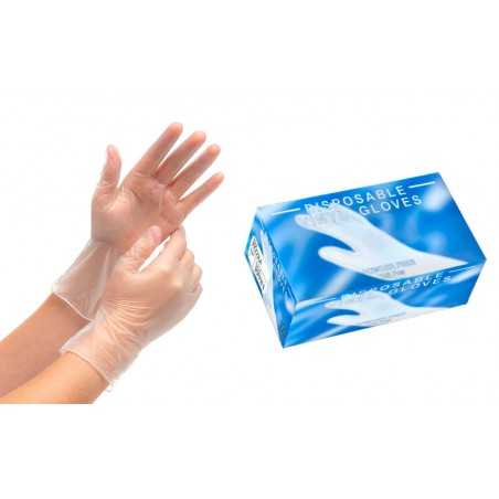 Disposable Vinly Gloves Resistant Dust Free Size XL 100pcs N71547617577