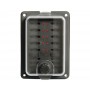 Waterproof blade fuse holder box 10 seats 125x90mm OS1410065