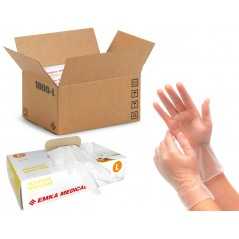1000 EMKA Medical & PPE Vinyl Gloves Kit CE 2777 Size L 10 Pack of 100Pcs N71547617586 1000 EMKA Medical & PPE Vinyl Gloves Kit CE 2777 Size L 10 Pack of 100Pcs N71547617586