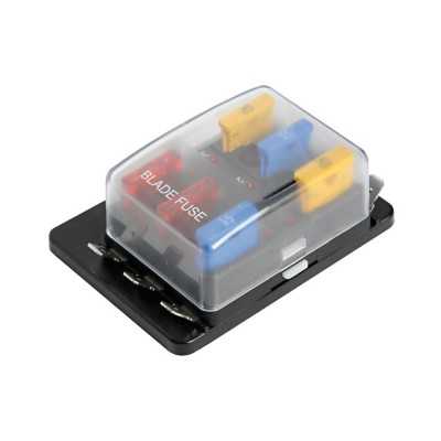 Scatola portafusibili con spie d'allarme 6 sedi OS1410271-0%