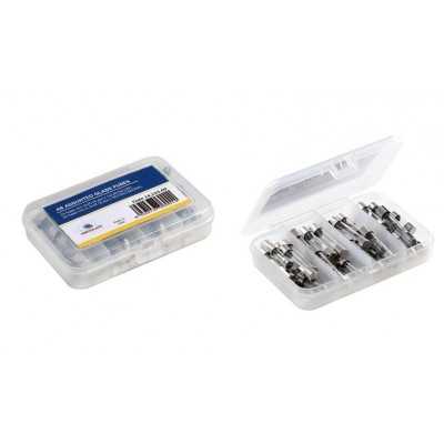 48 Assorted glass fuses from 1A to 20A OS1415300