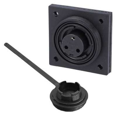Bulgin 3-pole built-in socket Female contacts OS1437003