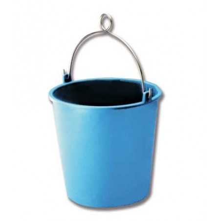 9Lt Bucket with Handle with loop Ø.250xh.250mm Blue N71447800001