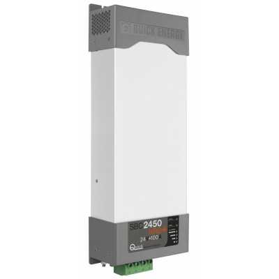 Quick Hi Power Battery Charger SBC2450 NRG+ 100A 24V 3 Outputs HR QSBC2450NRG + remote control panel