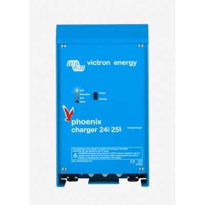 Victron Phoenix 24/25 Caricabatterie 24V 25A 2 Uscite + 1 da 4A per batterie 100/400Ah UF64903G-15%