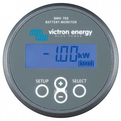 Victron Enery BMV 702 Monitor 2 Batterie 6,5-95 VDC completo di cavi e shunt UF69151L-10%