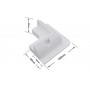 5 angular supports set for mounting photovoltaic panel on Camper Van Boat N52331550200