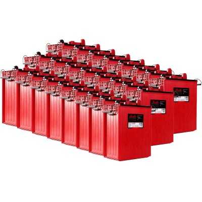 Rolls S1450 Serie 4000 Banco Batterie 48 Volt 69.69 kWh C100 200ROLLSS1450-48V-30%
