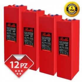 Rolls OpzV GEL Battery Bank 24 Volt 30.60 kWhC100 200ROLLSS21070GEL-24V Rolls OpzV GEL Battery Bank 24 Volt 30.60 kWhC100 200ROLLSS21070GEL-24V
