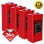 Rolls OpzV GEL Banco Batterie 48 Volt 25.92 kWh C100 200ROLLSS2450GEL-30%