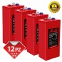 Rolls OpzV GEL Banco Batterie 24 Volt 12.96 kWh C100 200ROLLSS2450GEL-24V-25%