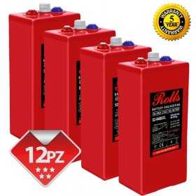 Rolls OpzV GEL Battery Bank 24 Volt 18.43 kWhC100 200ROLLSS2640GEL-24V Rolls OpzV GEL Battery Bank 24 Volt 18.43 kWhC100 200ROLLSS2640GEL-24V