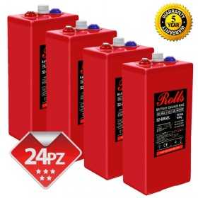 Rolls OpzV GEL Battery Bank 48 Volt 46.56 kWhC100 200ROLLSS2825GEL Rolls OpzV GEL Battery Bank 48 Volt 46.56 kWhC100 200ROLLSS2825GEL