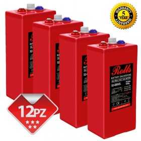 Rolls OpzV GEL Battery Bank 24 Volt 23.28 kWh C100 200ROLLSS2825GEL-24V Rolls OpzV GEL Battery Bank 24 Volt 23.28 kWh C100 200ROLLSS2825GEL-24V