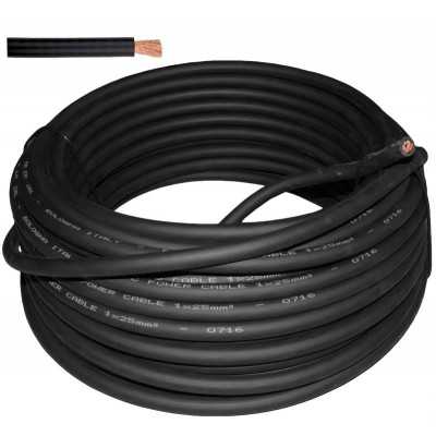 Electric cable 50mmq Black colour Sold by the metre N50824001258
