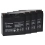 Set of 4pcs AGM 12V 18Ah C20 Battery UPS Photovoltaic street lighting systems N51120050910-4