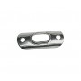Stainless steel plate for T terminal for cables Ø 8/10mm OS0519608