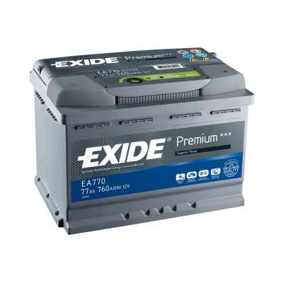 Batteria EXIDE Premium per avviamento e servizi di bordo 77Ah 12V OS1240403-33%
