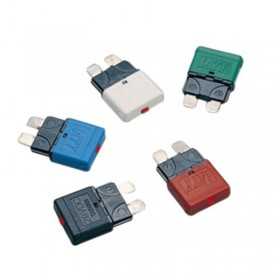 Resettable blade fuse 10A 12/24V 5pcs OS1400503